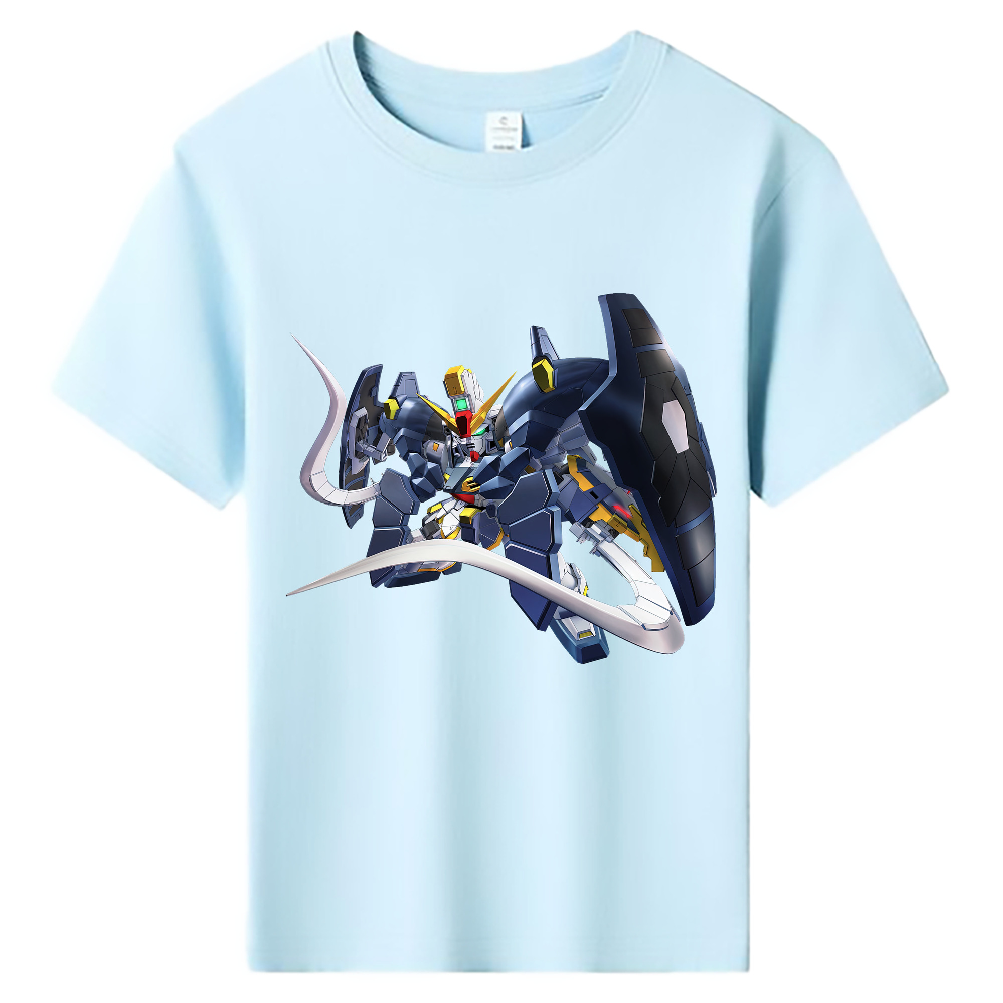 （画像用） 機動戦士ガンダム Mobile Suit Gundam 綿100％キッズTシャツ（フロントプリント）